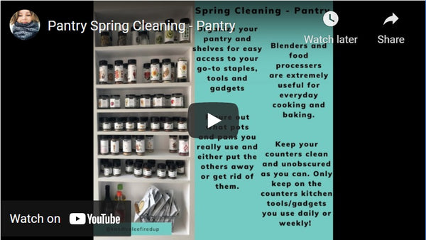 Pantry Spring Cleaning - Pantry - Happy Healthy Women