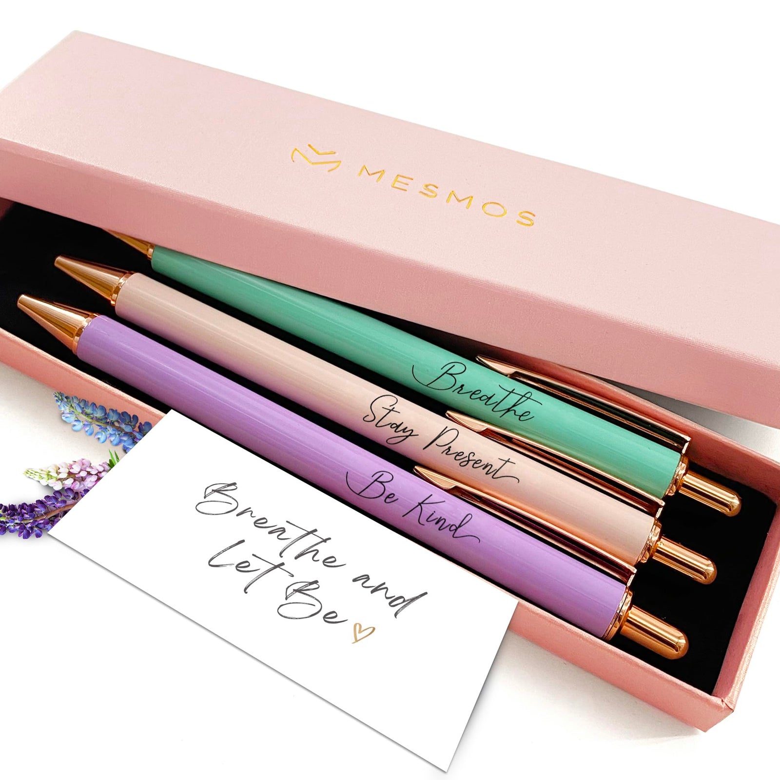 MESMOS Pastel Inspirational Pens