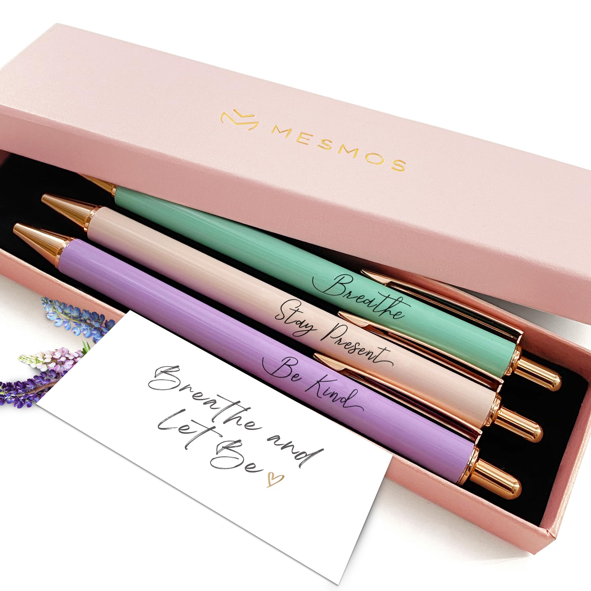 MESMOS Pastel Inspirational Pens