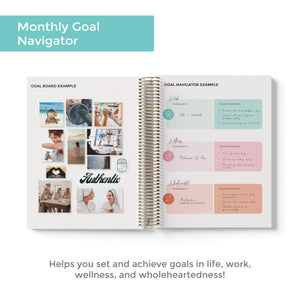 Dare to Declare Vision Board Planner: Undated Day Planner & Goal Setter