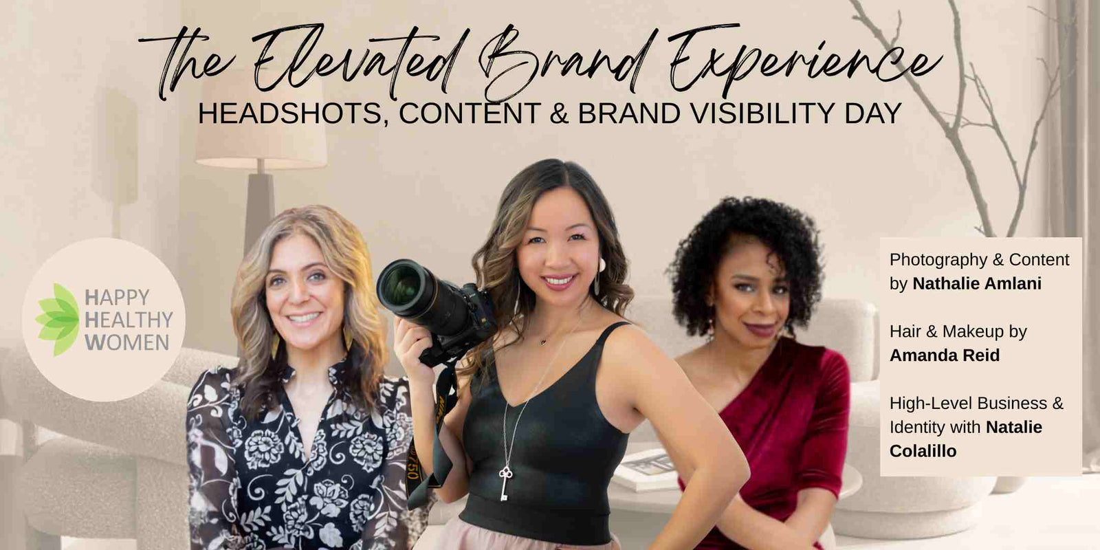 The Elevated Brand Experience: Headshots, Content, & Brand Visibility Day (Members save $200)