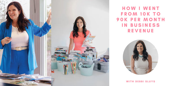 How I Went From 10k to 90k Per Month in Business Revenue - Downloadable Workshop