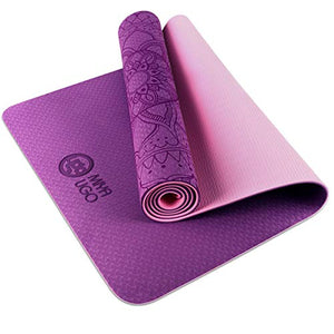 Eco Friendly Non Slip Yoga Mat with Carrying Strap