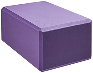 Yoga Blocks - 4 x 9 x 6 Inches, Set of 2, Purple