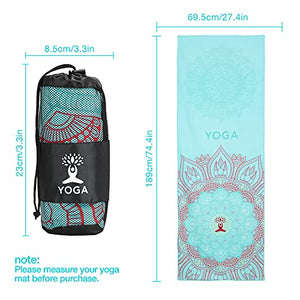 Yoga Towel, Non Slip Hot Yoga Mat