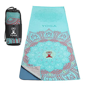 Serviette de yoga, tapis de yoga chaud antidérapant